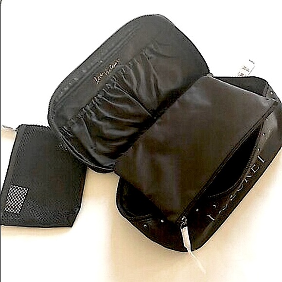 🆕HOST🎉PICK VICTORIA SECRETS BEAUTIFUL SATEEN LIKE MATERIAL SOLD BLACK/SILVER - Picture 6 of 14